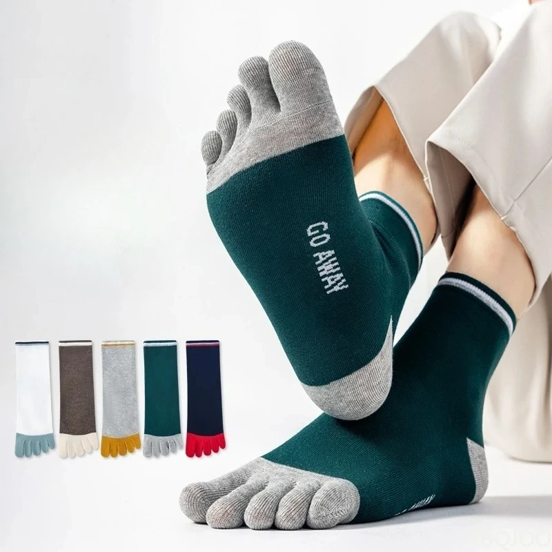 Toe Sock Split - 5 paires de chaussettes mi-mollet pour