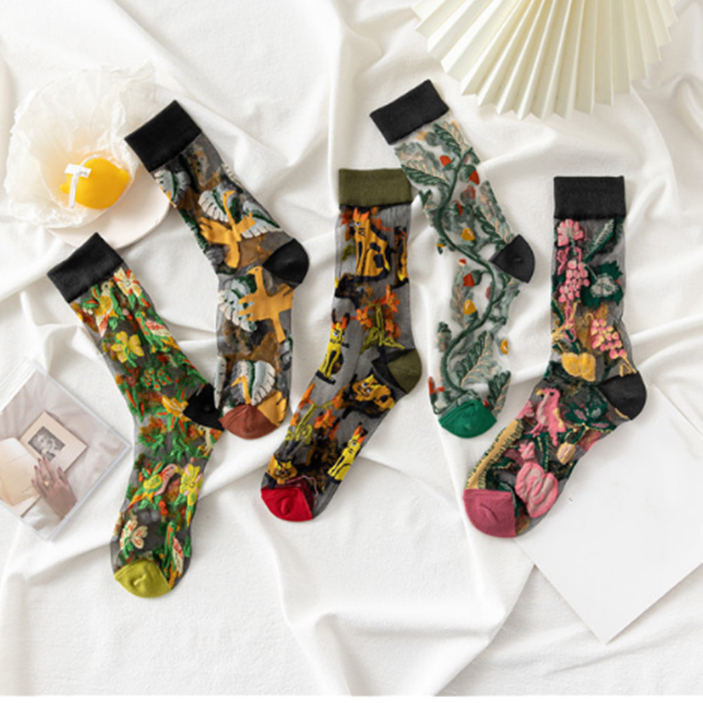 Invisibility Sock Loafer - Femme dentelle fleur chaussette courte chaussettes