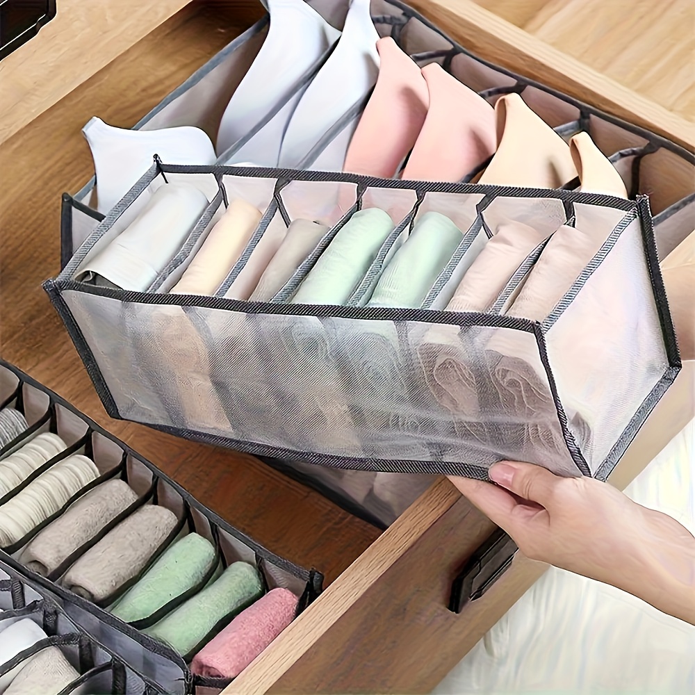 Sock Organizer Tray - Organisateur de tiroir à 7 compartiments