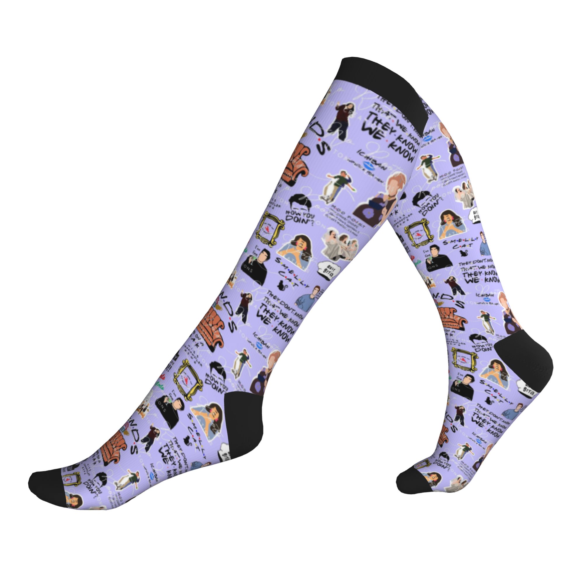 No Show Sock Women - Chaussettes de compression unisexes pour hommes