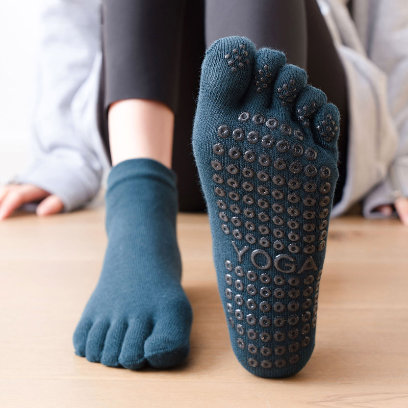 Grip Sock Yoga - Chaussettes de Pilates antidérapantes pour femmes,
