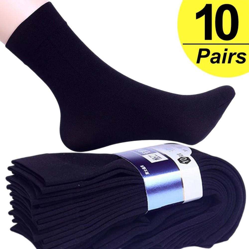 Silk Sock Bamboo - 10 paires de chaussettes respirantes en