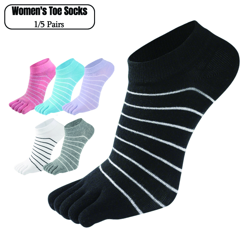Ankle Sock Low Cut - 1/5 paires de chaussettes à cinq