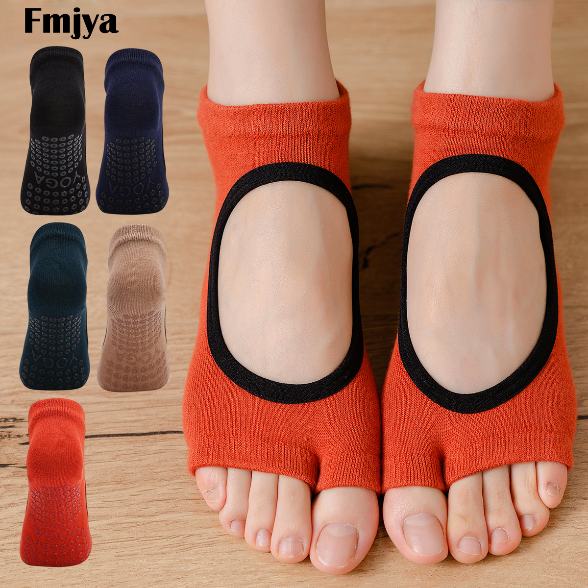 Toe Sock Split - Chaussettes de Yoga fendues à 2