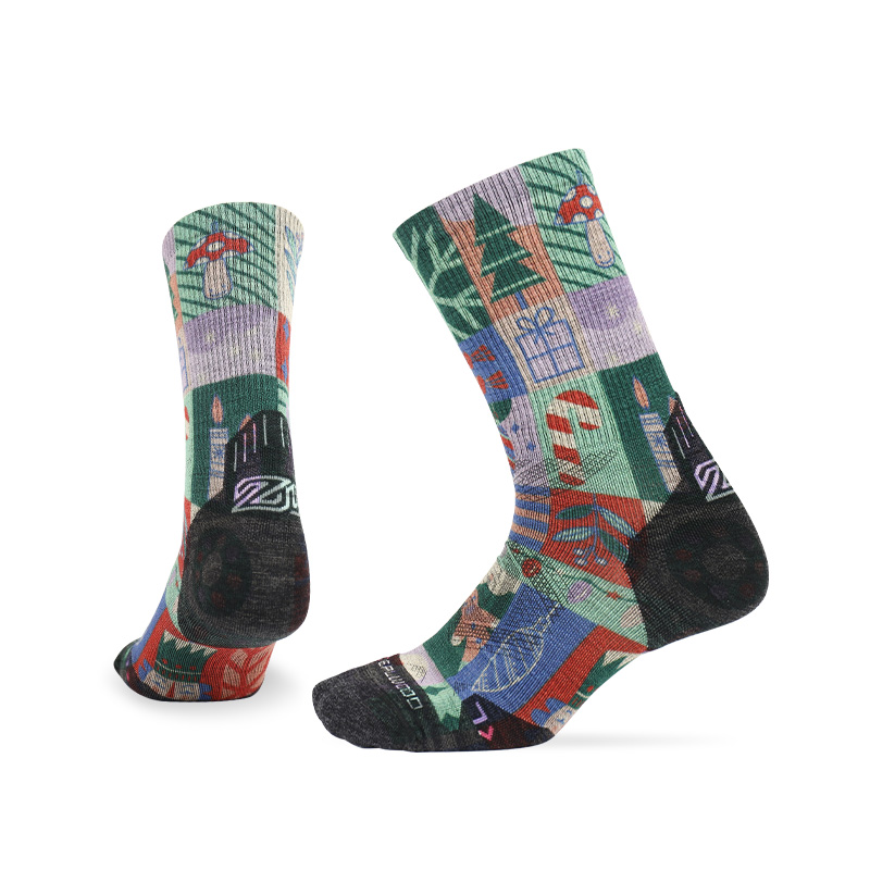 Wool Hiking Sock - ALWOOD-Chaussettes de Course en Laine Mérinos