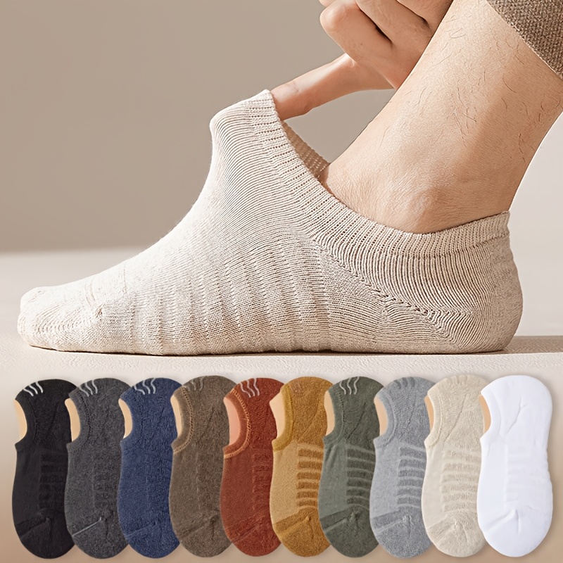 Invisibility Sock Loafer - 10 paires de chaussettes invisibles décontractées