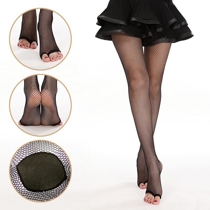 Fishnet Stocking Women - Collants sexy à bout ouvert en