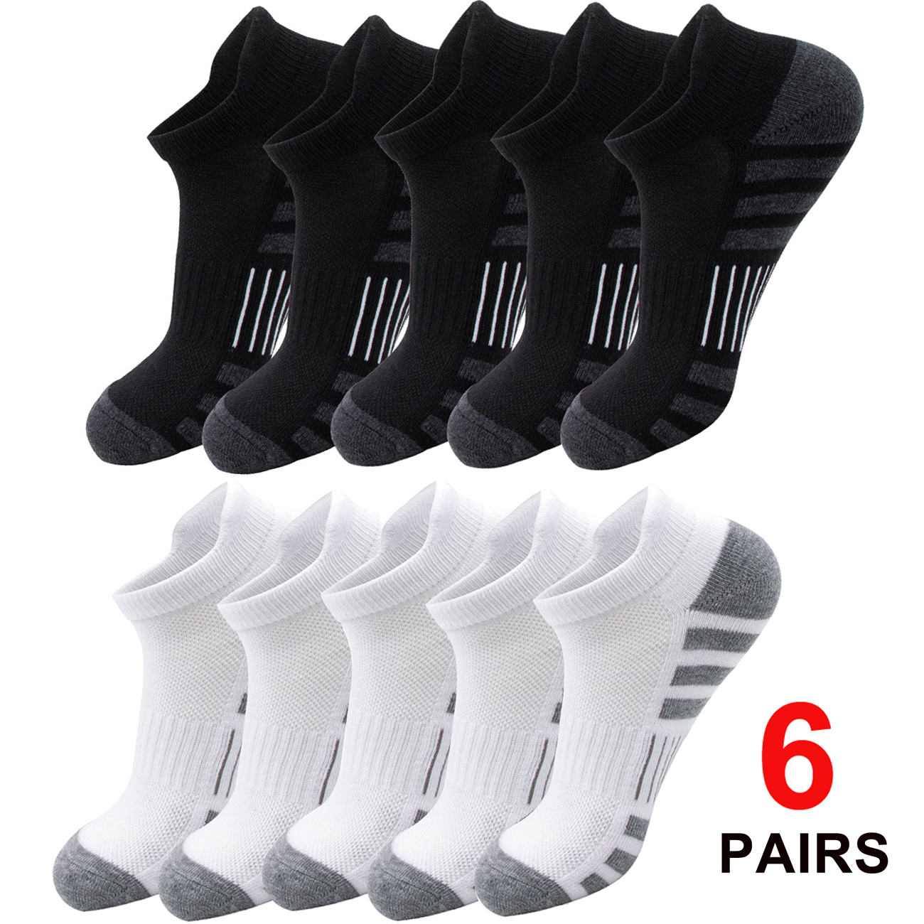 Athletic Sock Cushion - 6/24 paires de chaussettes de sport
