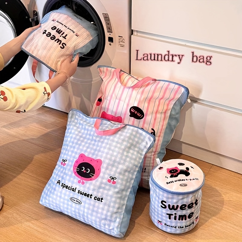 Sock Organizer Tray - Sac à linge chat Panda mignon,