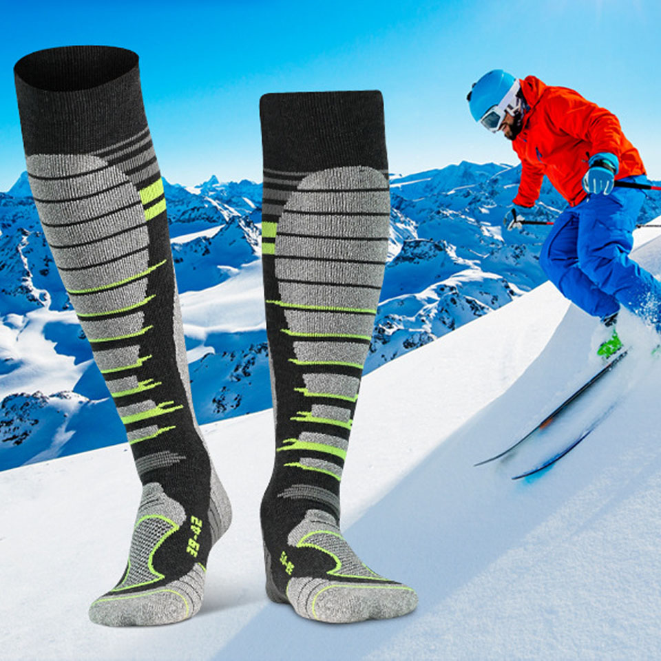 Wool Hiking Sock - GTUBIKE 1 paire de nouvelles chaussettes