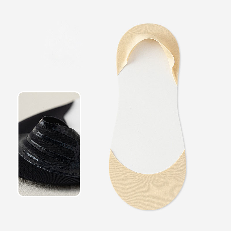 Invisibility Sock Loafer - Chaussettes invisibles pour femmes, antidérapantes, avec