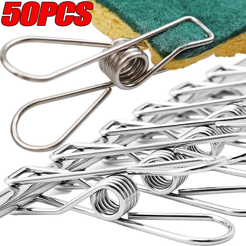 Sock Organizer Tray - 10/50 Pinces à linge multifonctionnelles en