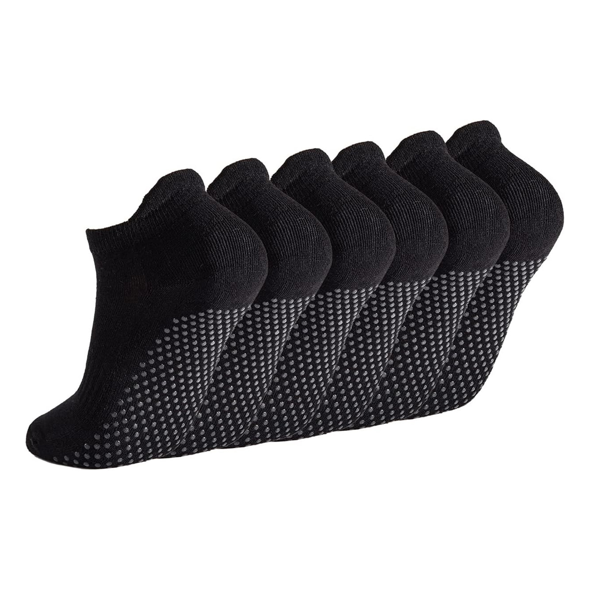 Grip Sock Yoga - Chaussettes de Yoga Antidérapantes pour Femme,