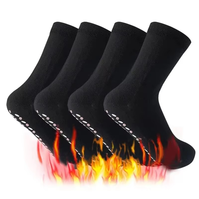 Thermal Sock Winter - 6/3/1 paires Tourmaline auto-chauffant chaussettes hiver