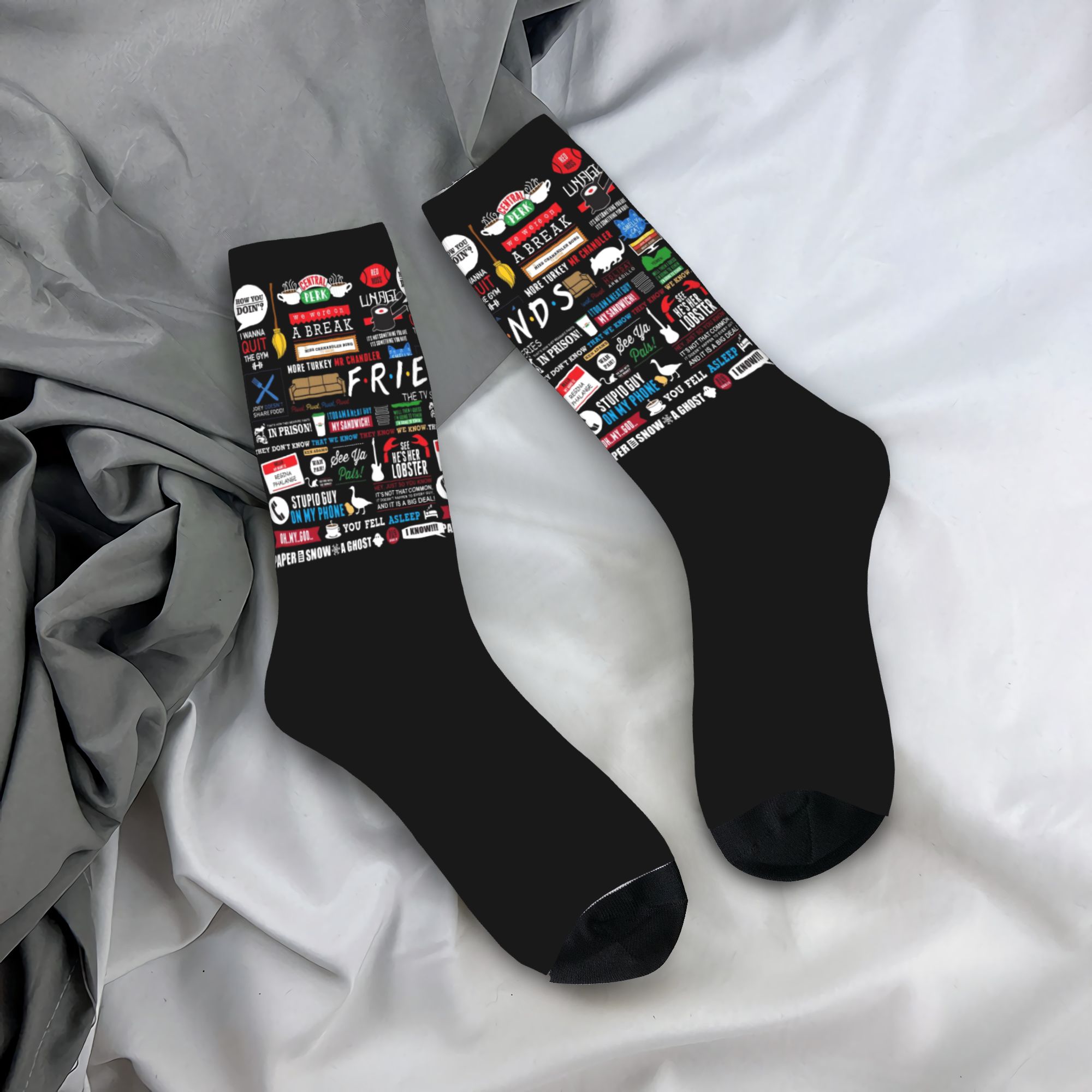 No Show Sock Women - Chaussettes personnalisées amusantes et mignonnes avec