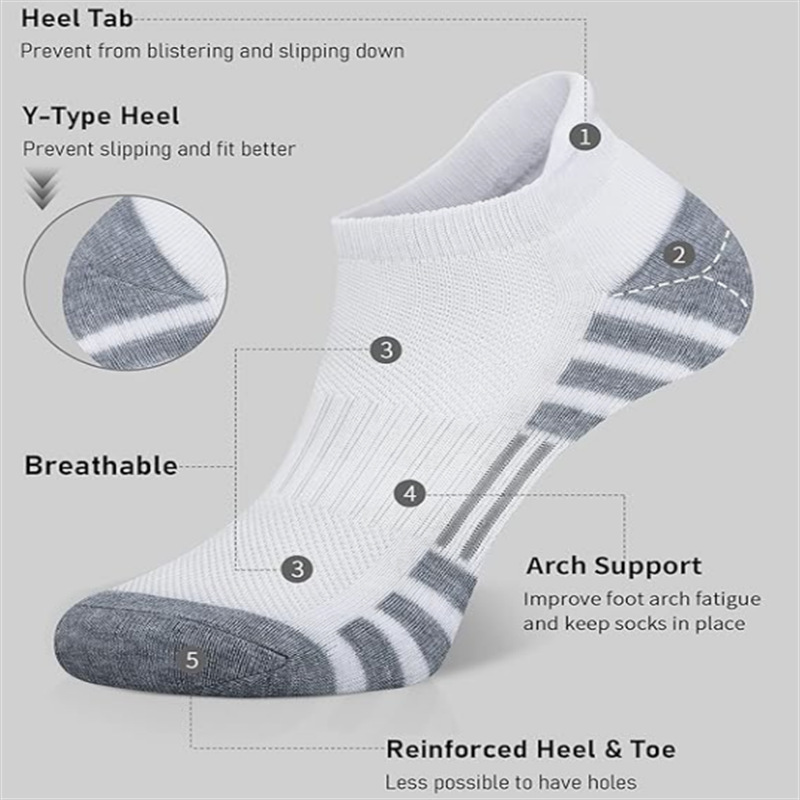 Chaussettes de sport unisexes  - Athletic Sock Cushion avis et prix