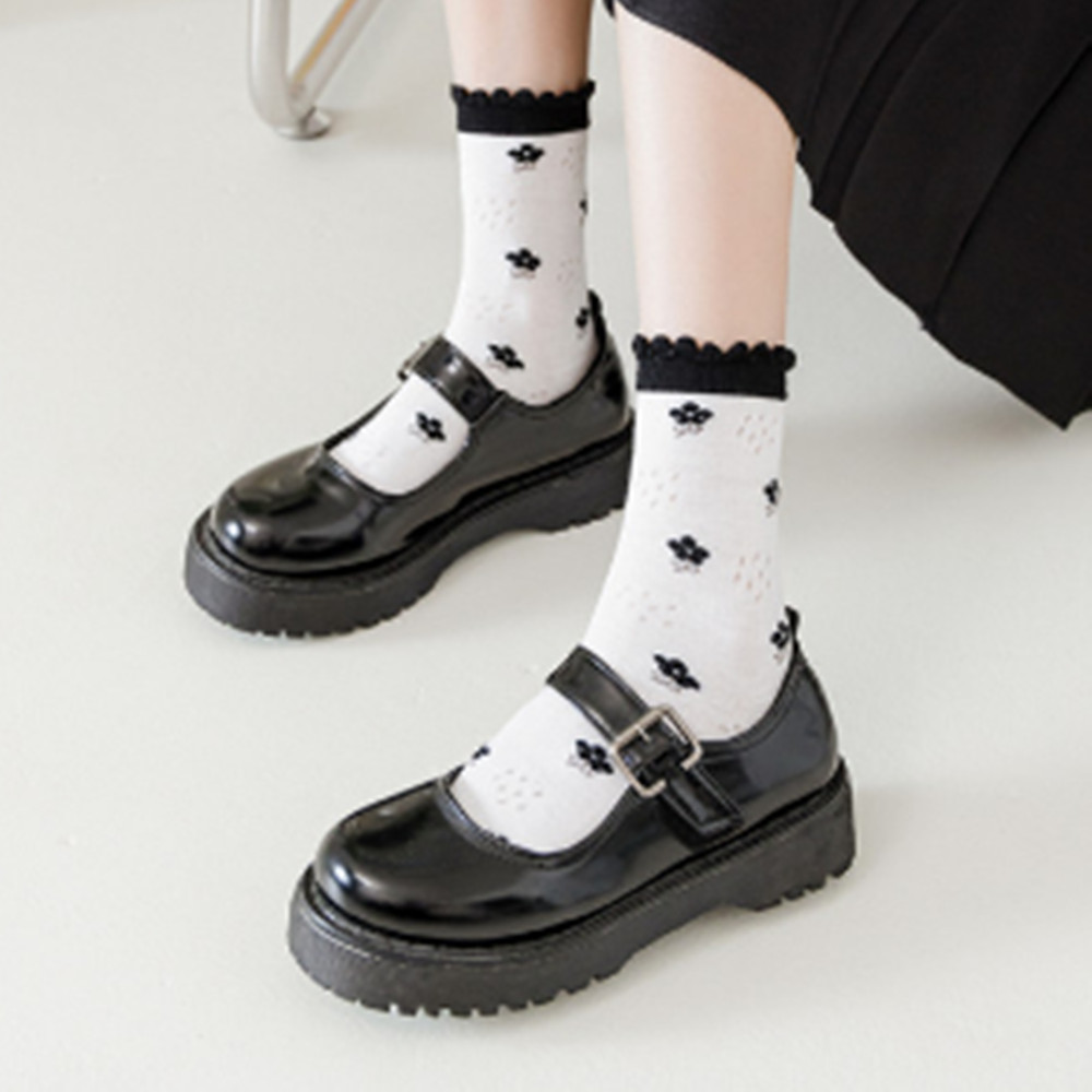 Femme dentelle fleur chaussett - Invisibility Sock Loafer avis et prix