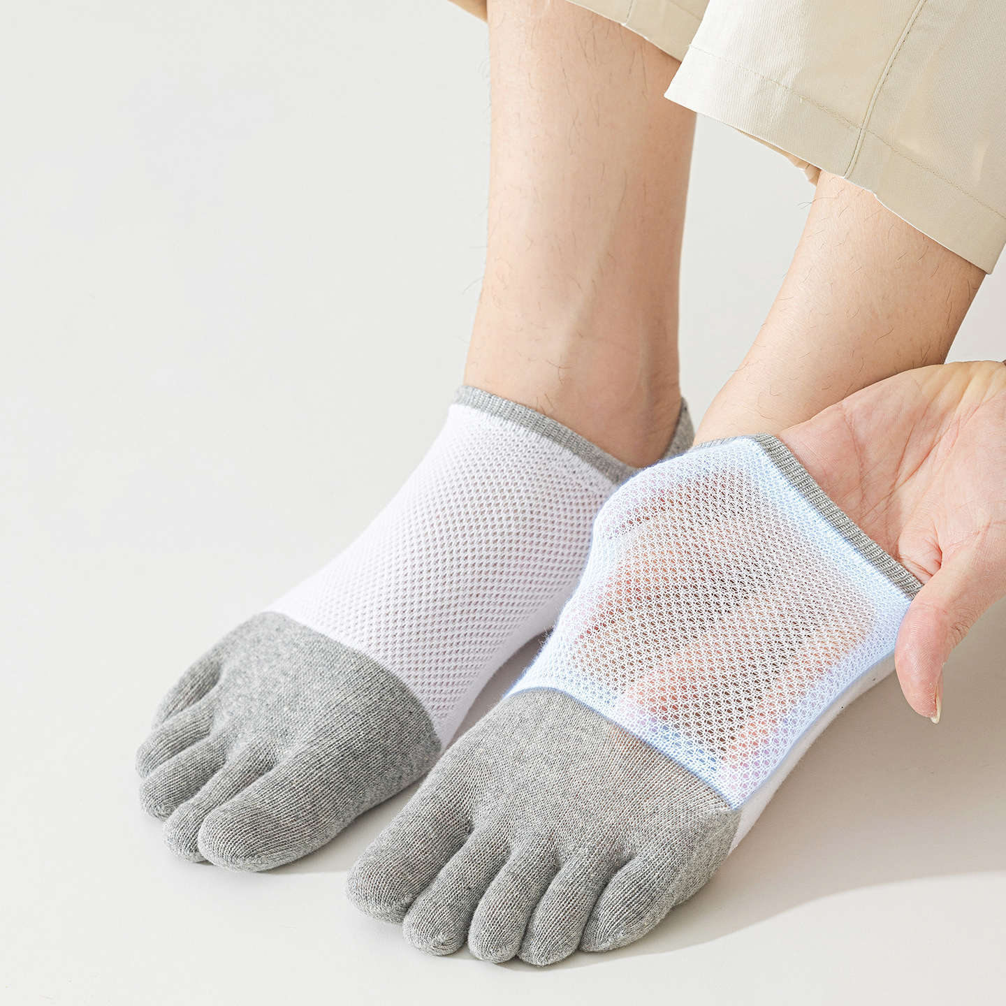 5 paires de chaussettes pour h - Toe Sock Split avis et prix