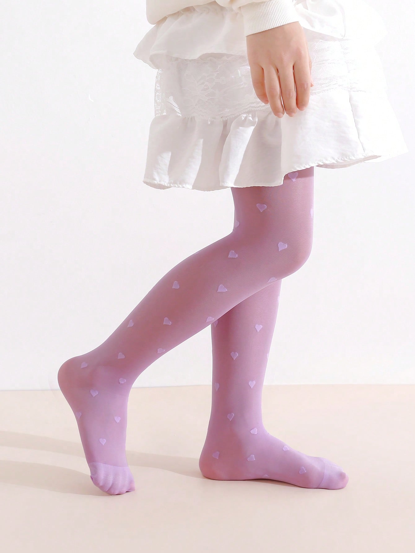 Collants imprimés cœur pour fi - Tights Pantyhose Sheer avis et prix