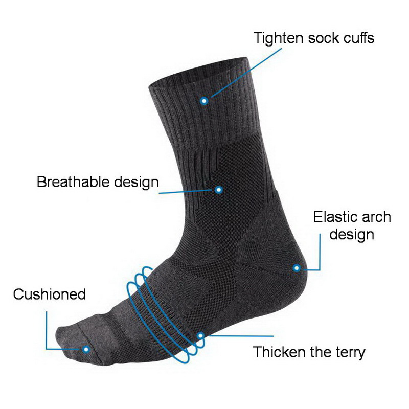 Chaussette thermique en laine  - Wool Hiking Sock avis et prix