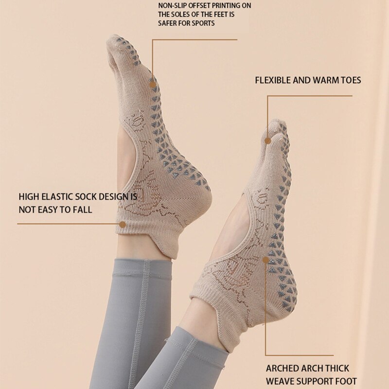 Chaussettes de yoga coordonnan - Grip Sock Yoga avis et prix