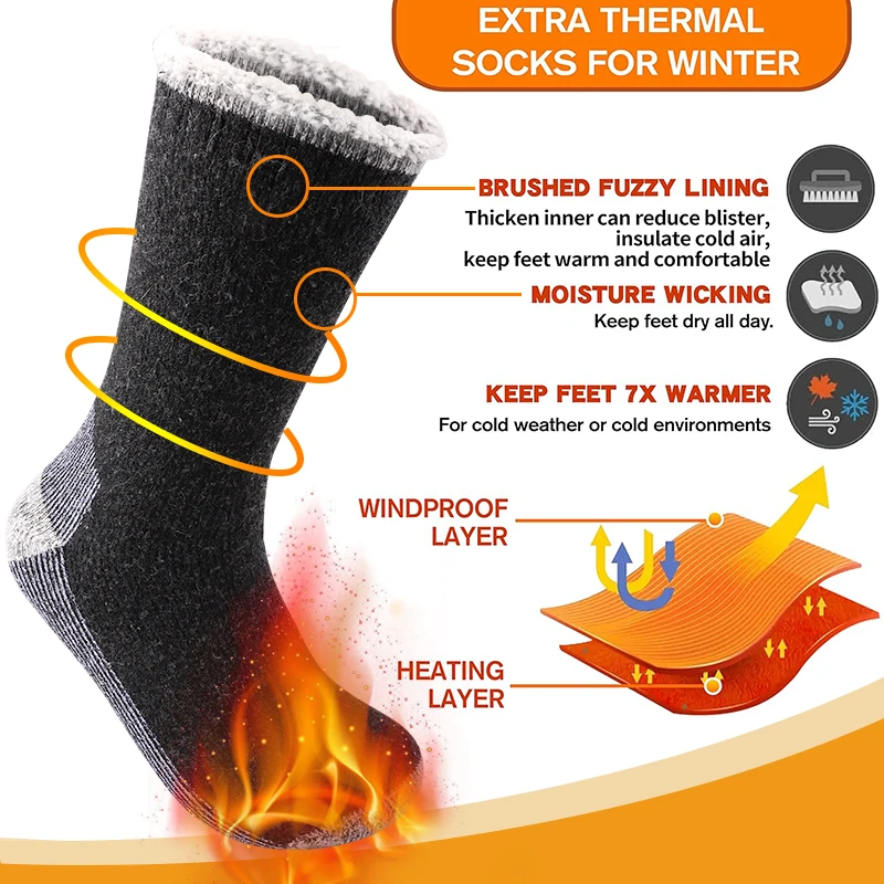 3 paires de chaussettes de spo - Thermal Sock Winter avis et prix