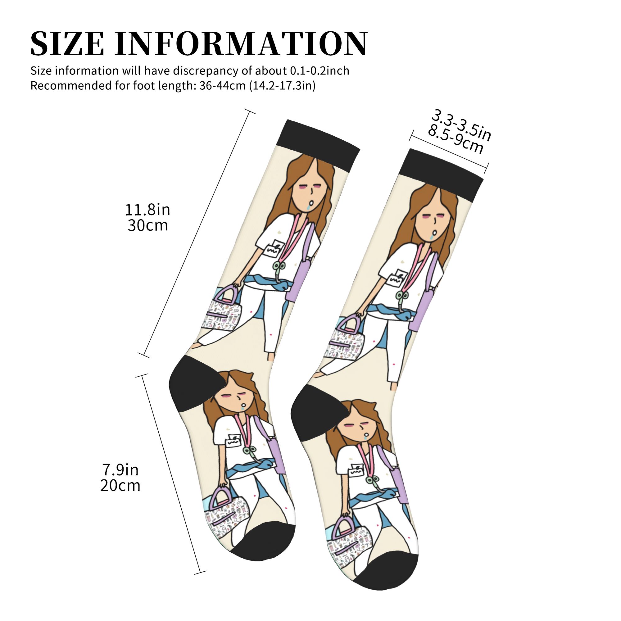Enfermera En Apuros Chaussette - Compression Sock Medical avis et prix