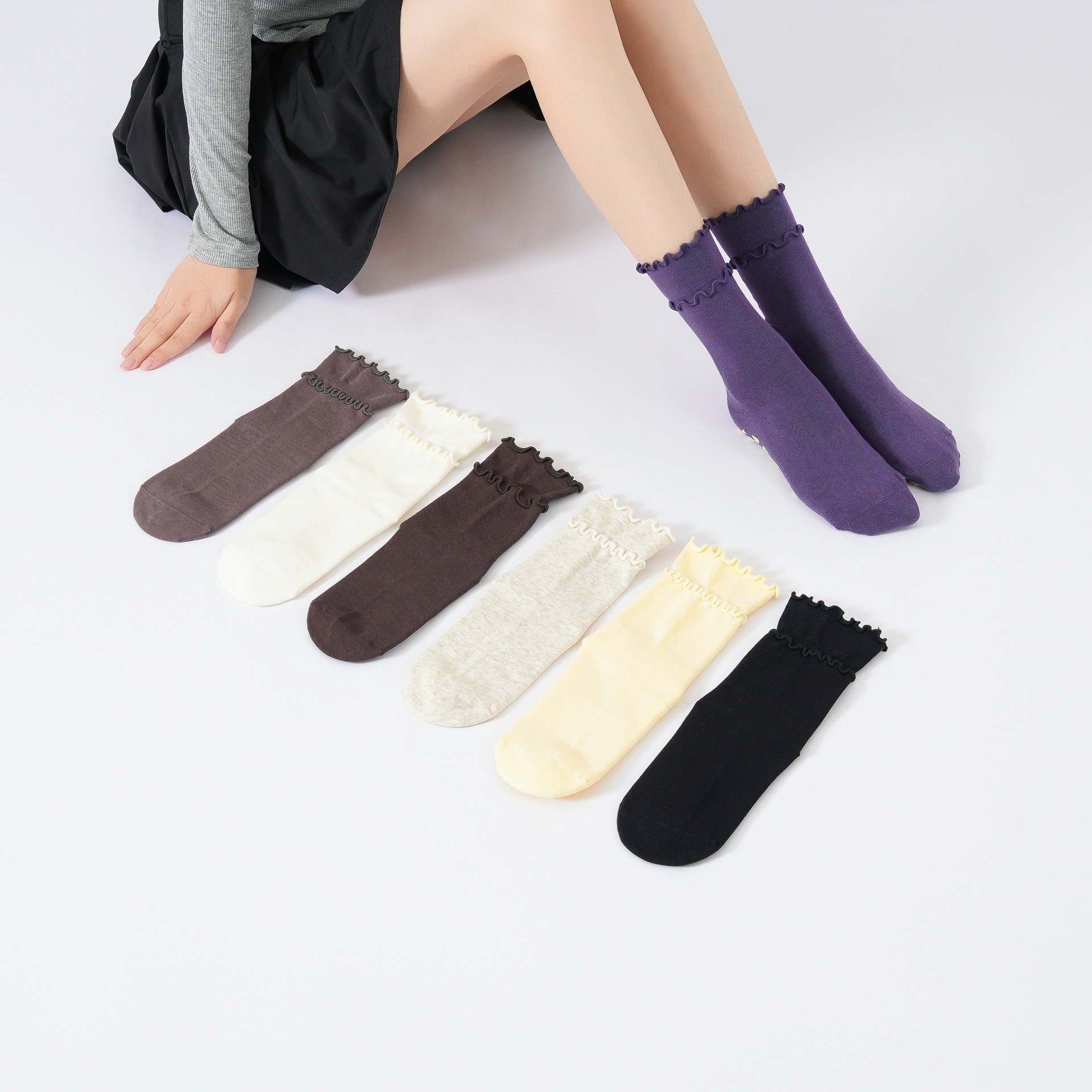Chaussettes de yoga mi-mollet  - Grip Sock Yoga avis et prix