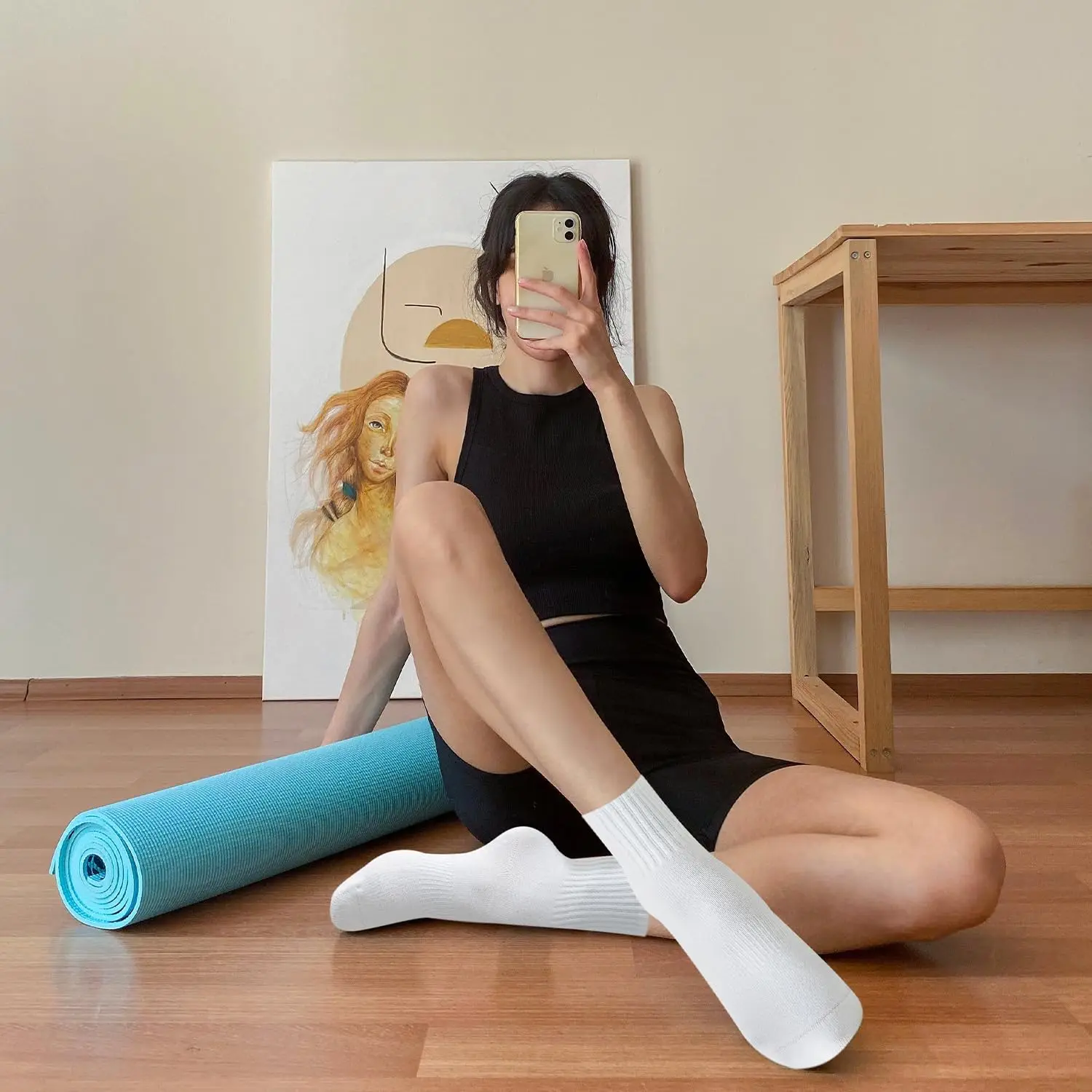 4 paires de chaussettes de yog - Grip Sock Yoga avis et prix