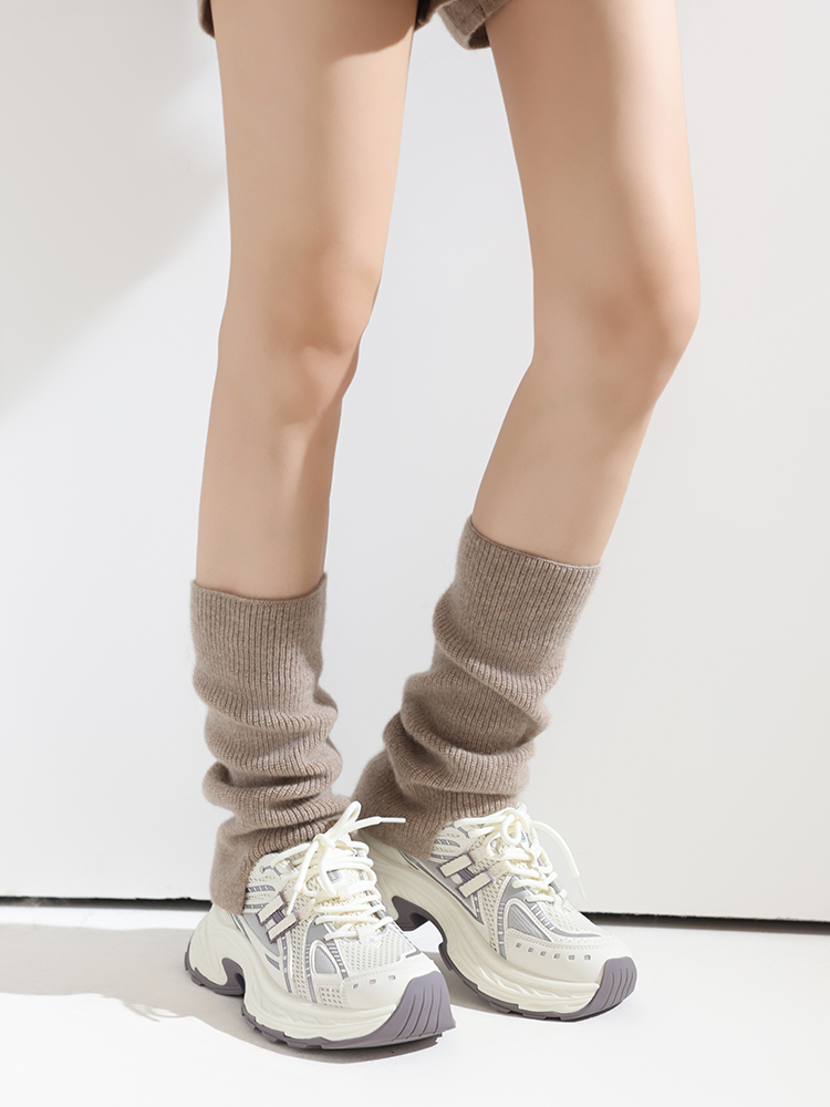 Guêtres en cachemire pur à 100 - Boot Sock Slouchy avis et prix