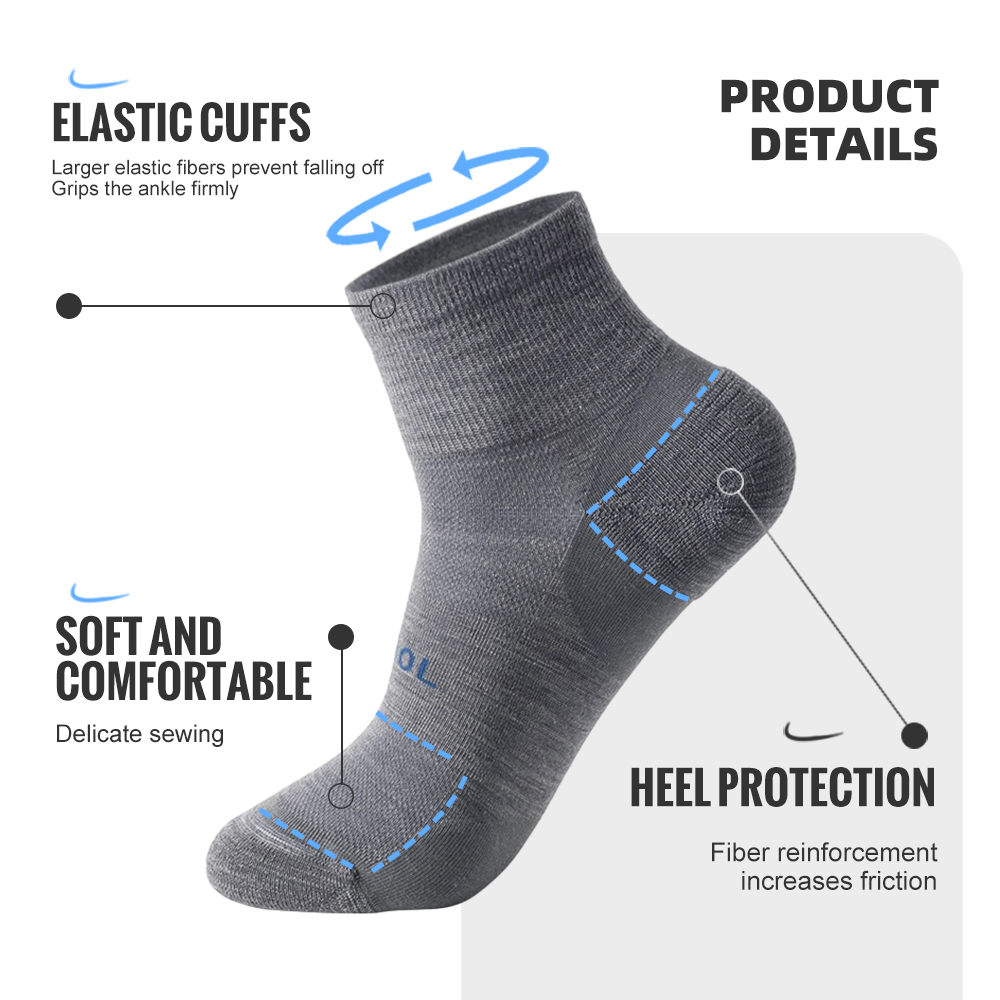 WRELS chaussettes en laine mér - Wool Hiking Sock avis et prix