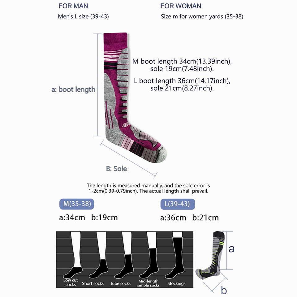 GTUBIKE 1 paire de nouvelles c - Wool Hiking Sock avis et prix