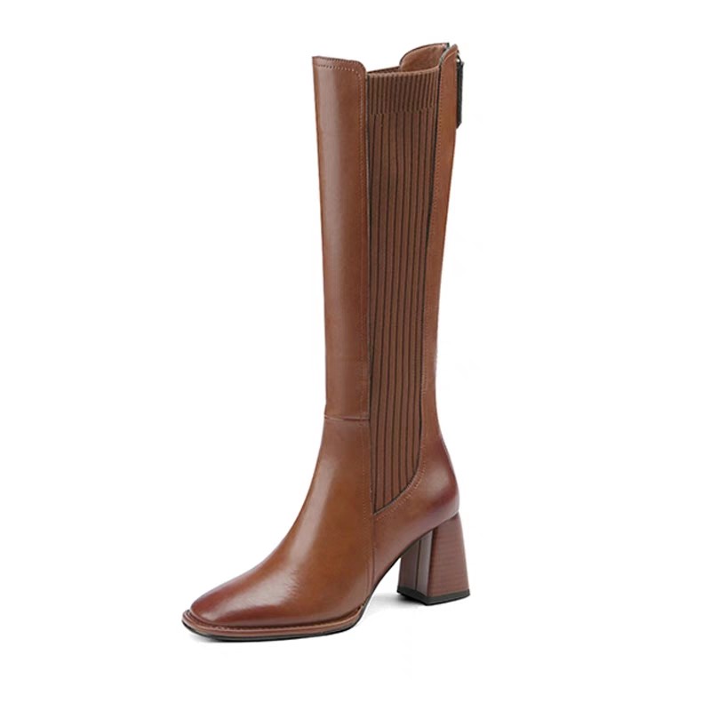 Nouvelles Bottes Hautes Femme  - Knee High Sock Women avis et prix