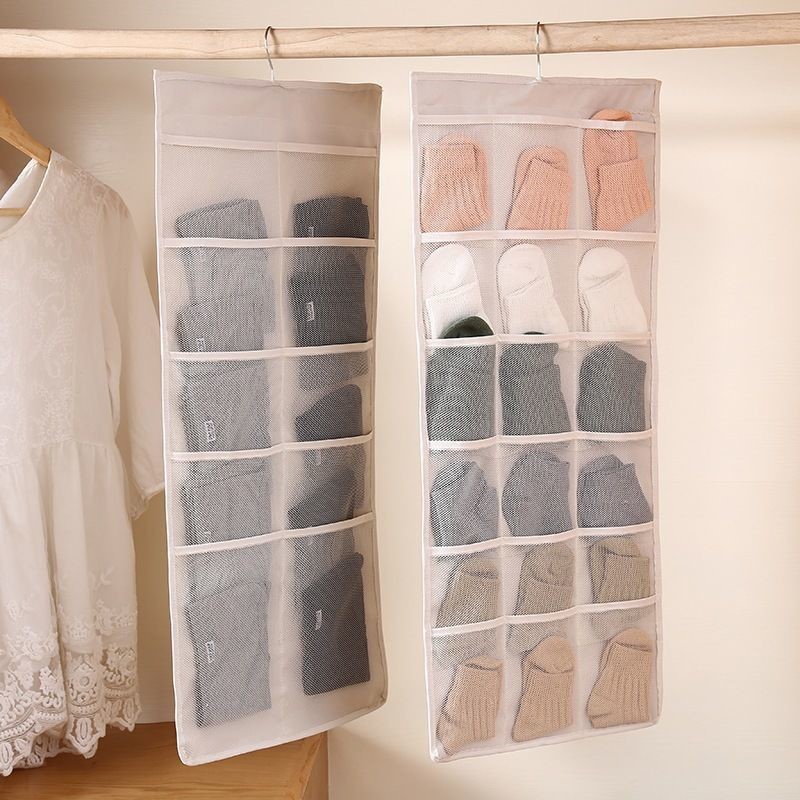 Organisateur mural en tissu po - Sock Organizer Tray avis et prix
