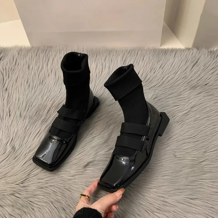 Bottes chaussettes carrées tri - No Show Sock Women avis et prix