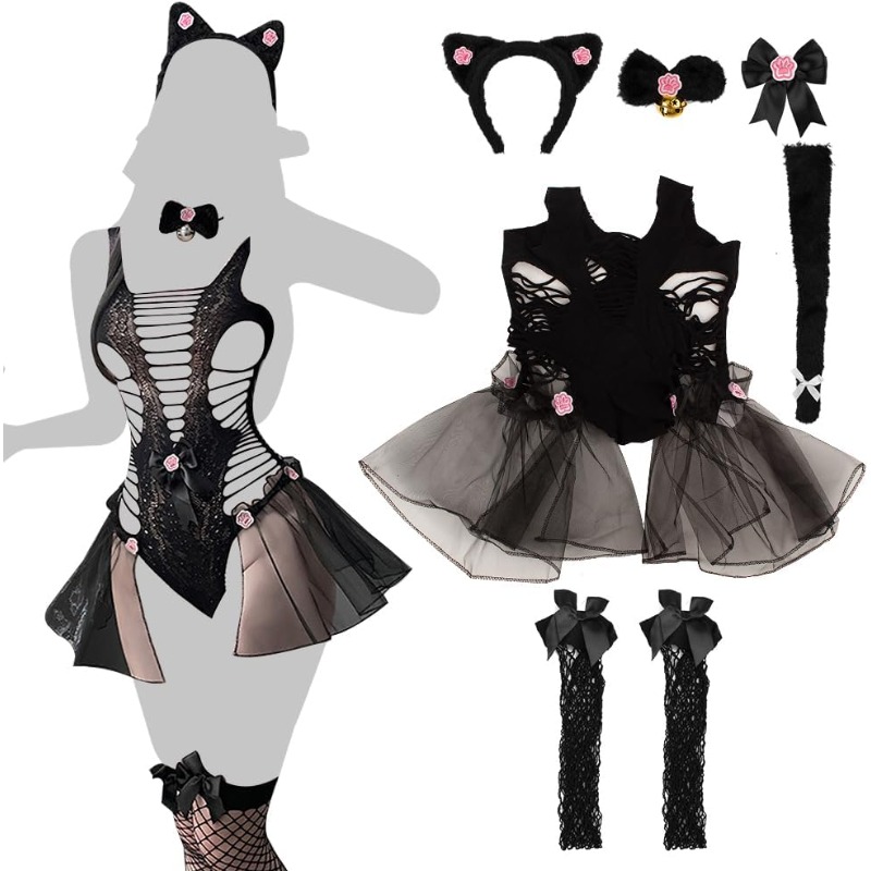 Femmes Sexy Lingerie Cosplay c - Fishnet Stocking Women avis et prix