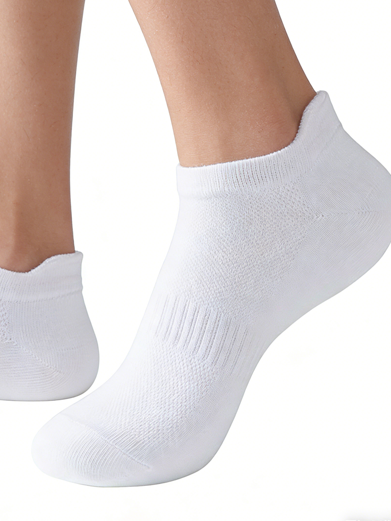 6 paires de chaussettes blanch - No Show Sock Women avis et prix