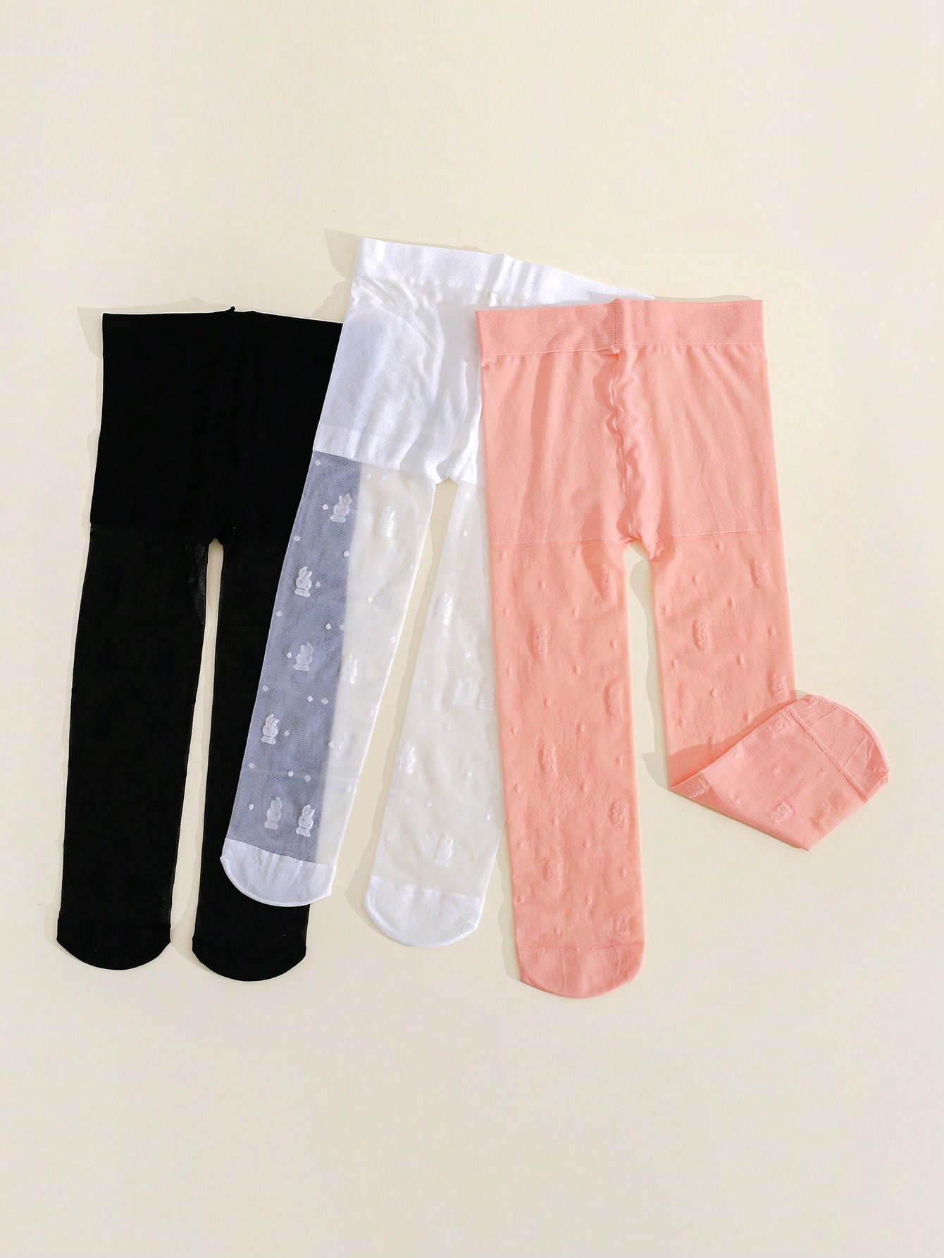 Lot de 3 collants pour petites - Tights Pantyhose Sheer avis et prix