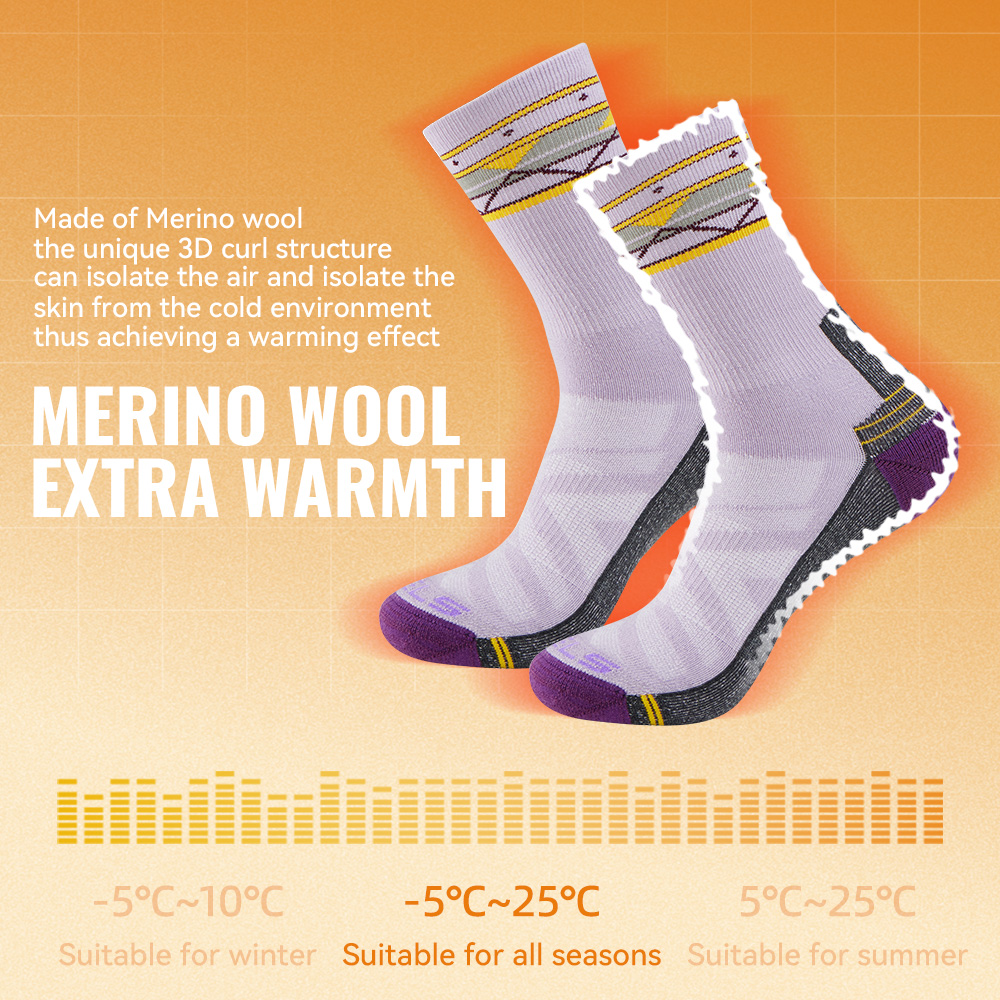 WRELS 1/2/3 paires de chausset - Wool Hiking Sock avis et prix