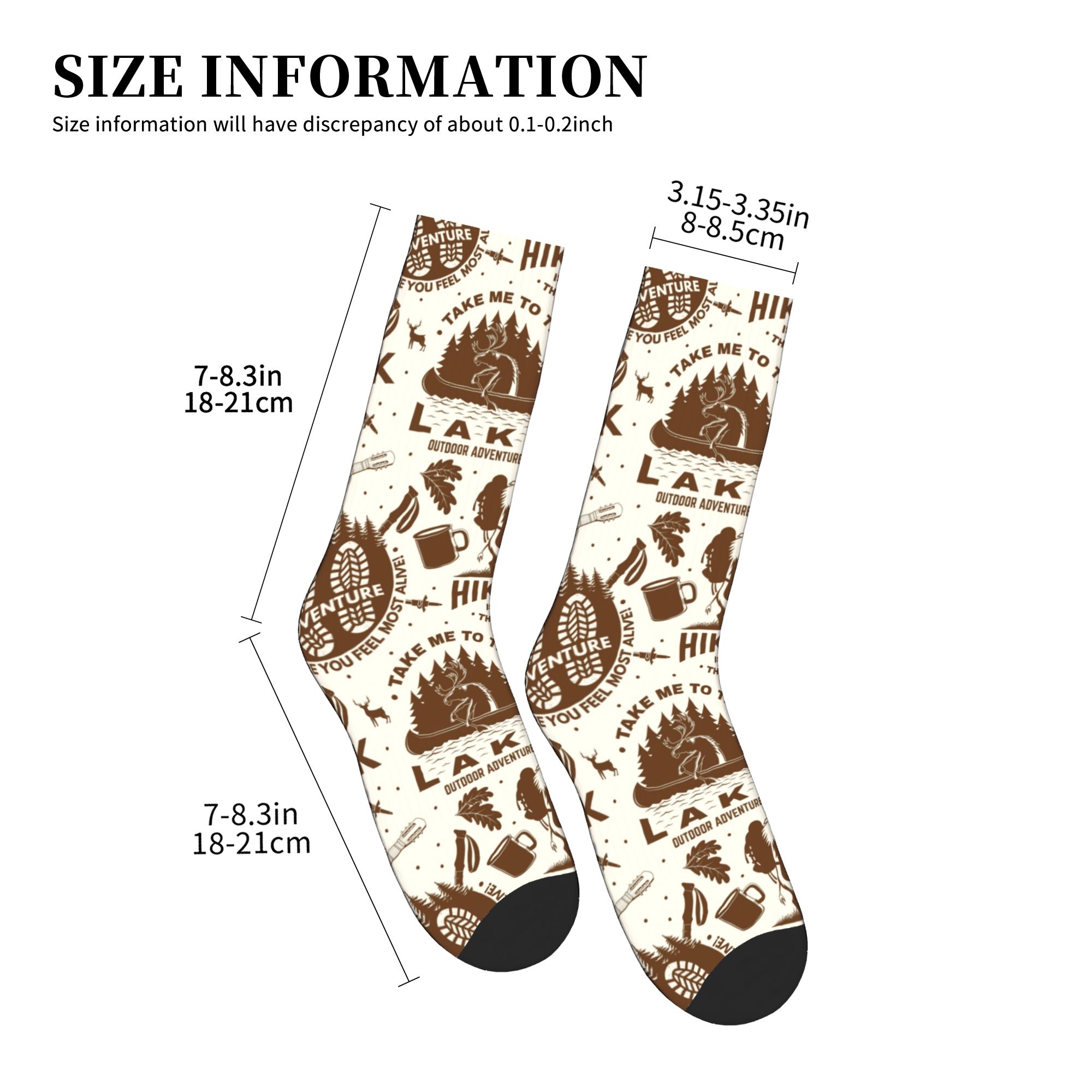 Chaussettes unisexes à imprimé - Dress Sock Men avis et prix