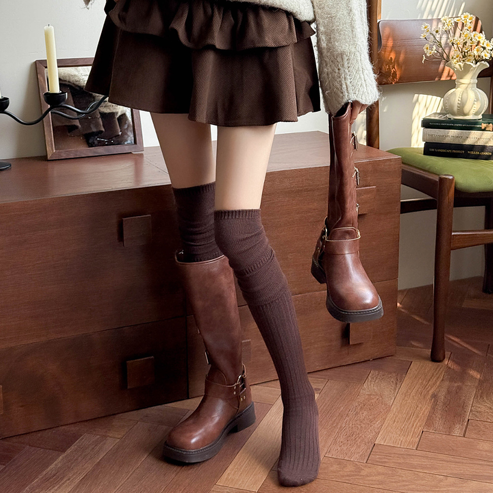 Chaussettes extra longues chau - Boot Sock Slouchy avis et prix