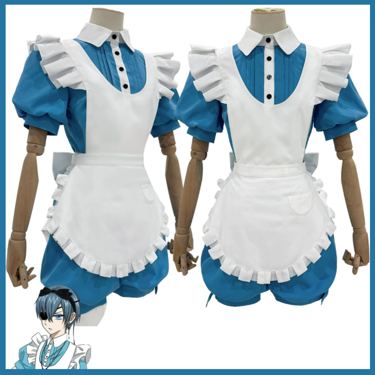 Costume de cosplay Ciel Phanto - Dress Sock Men avis et prix