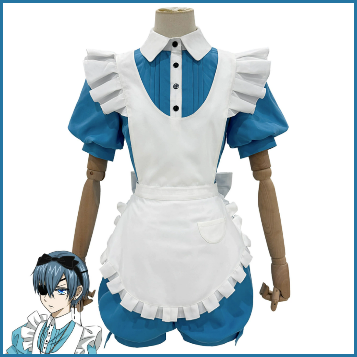 Costume de cosplay Ciel Phanto - Dress Sock Men avis et prix