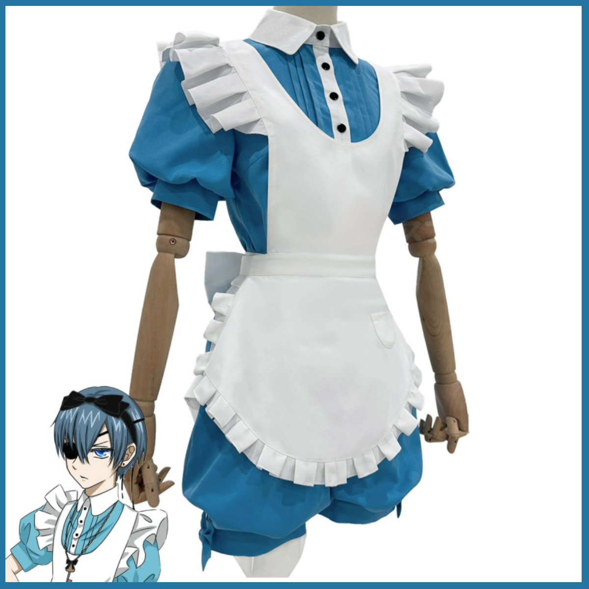 Costume de cosplay Ciel Phanto - Dress Sock Men avis et prix
