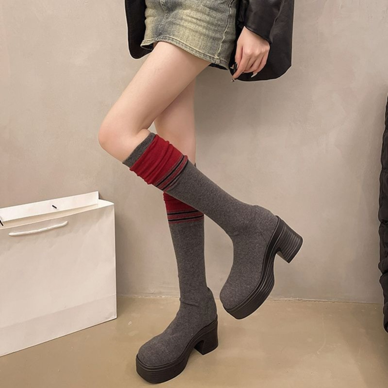Style coréen femmes 2025 autom - Knee High Sock Women avis et prix