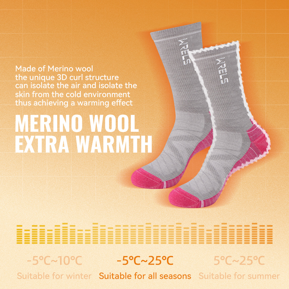 WRELS 1/2/3 chaussettes en lai - Thermal Sock Winter avis et prix