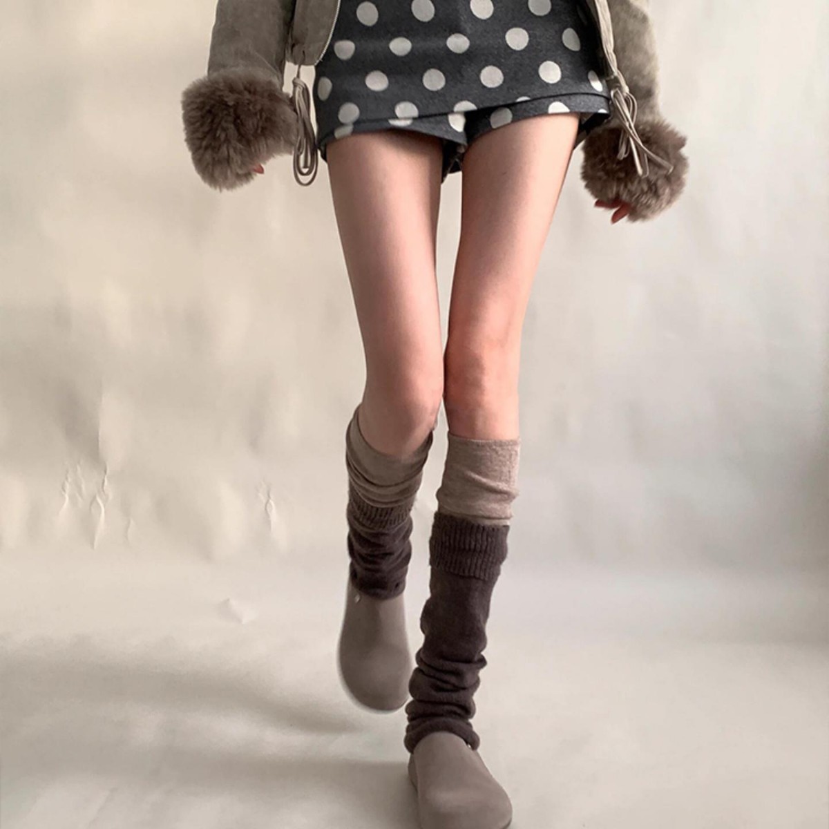 Chaussettes hautes au-dessus d - Boot Sock Slouchy avis et prix
