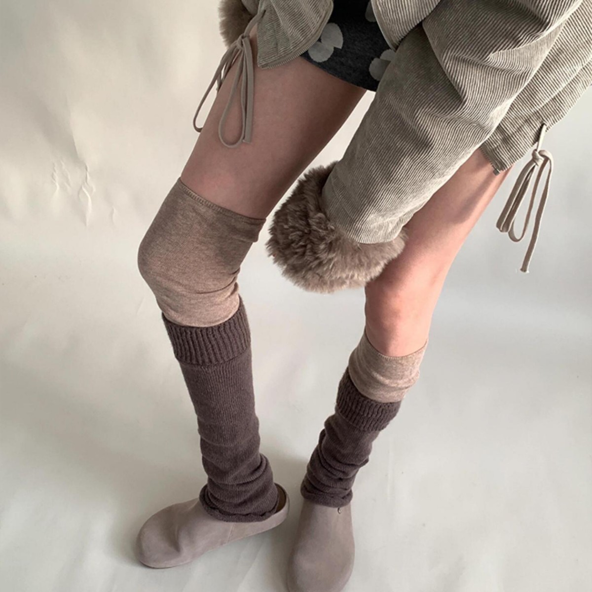 Chaussettes hautes au-dessus d - Boot Sock Slouchy avis et prix