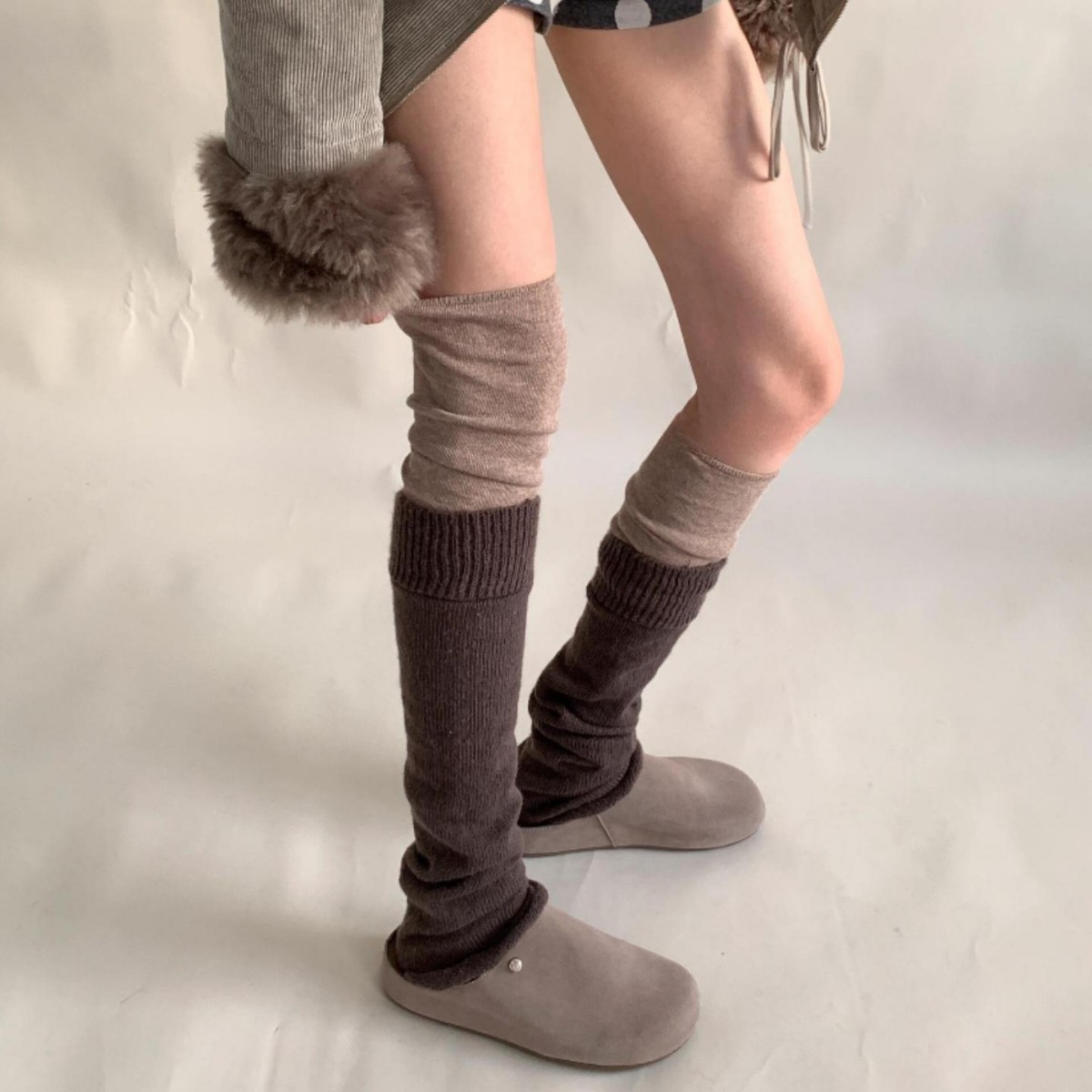 Chaussettes hautes au-dessus d - Boot Sock Slouchy avis et prix