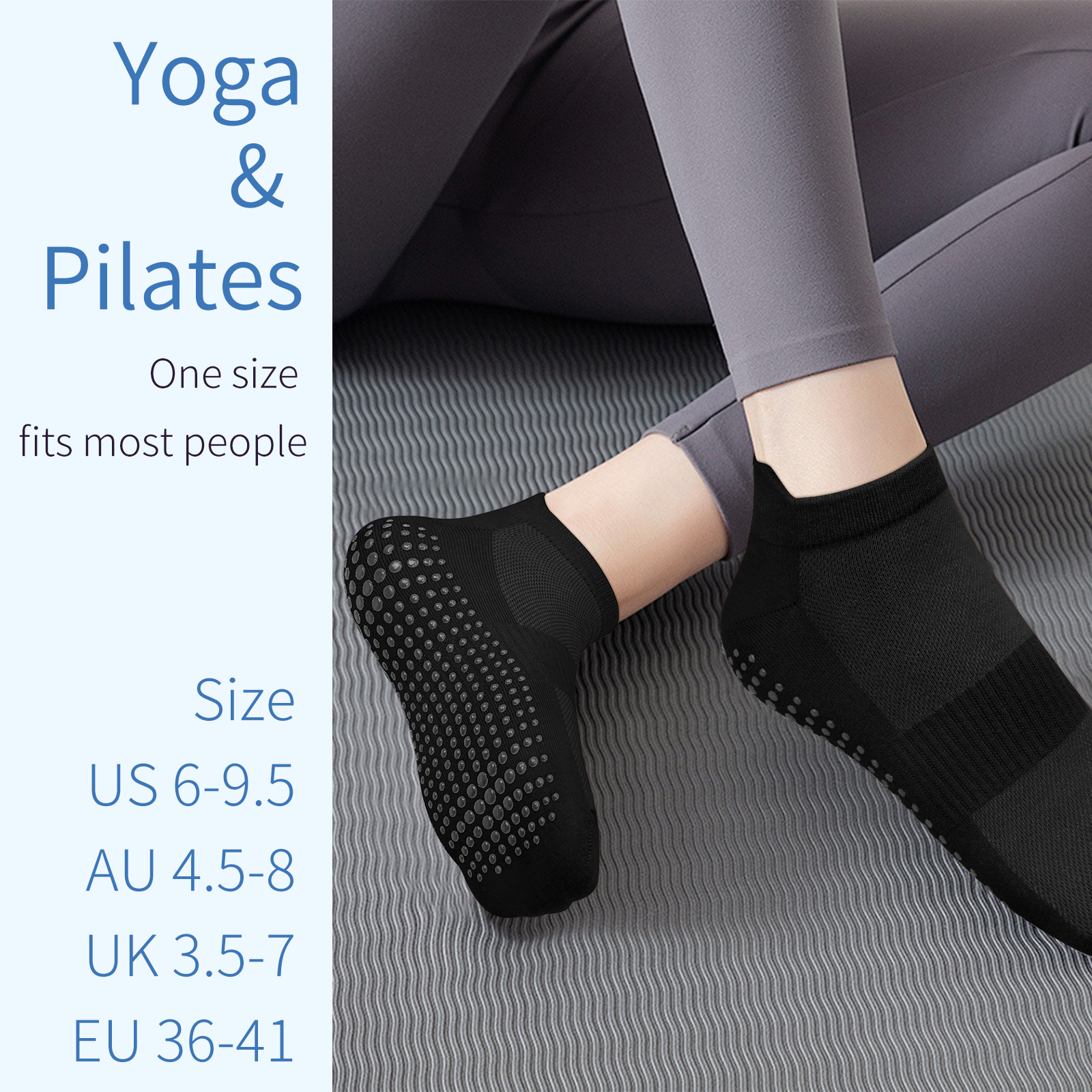 3 paires de chaussettes de yog - Grip Sock Yoga avis et prix